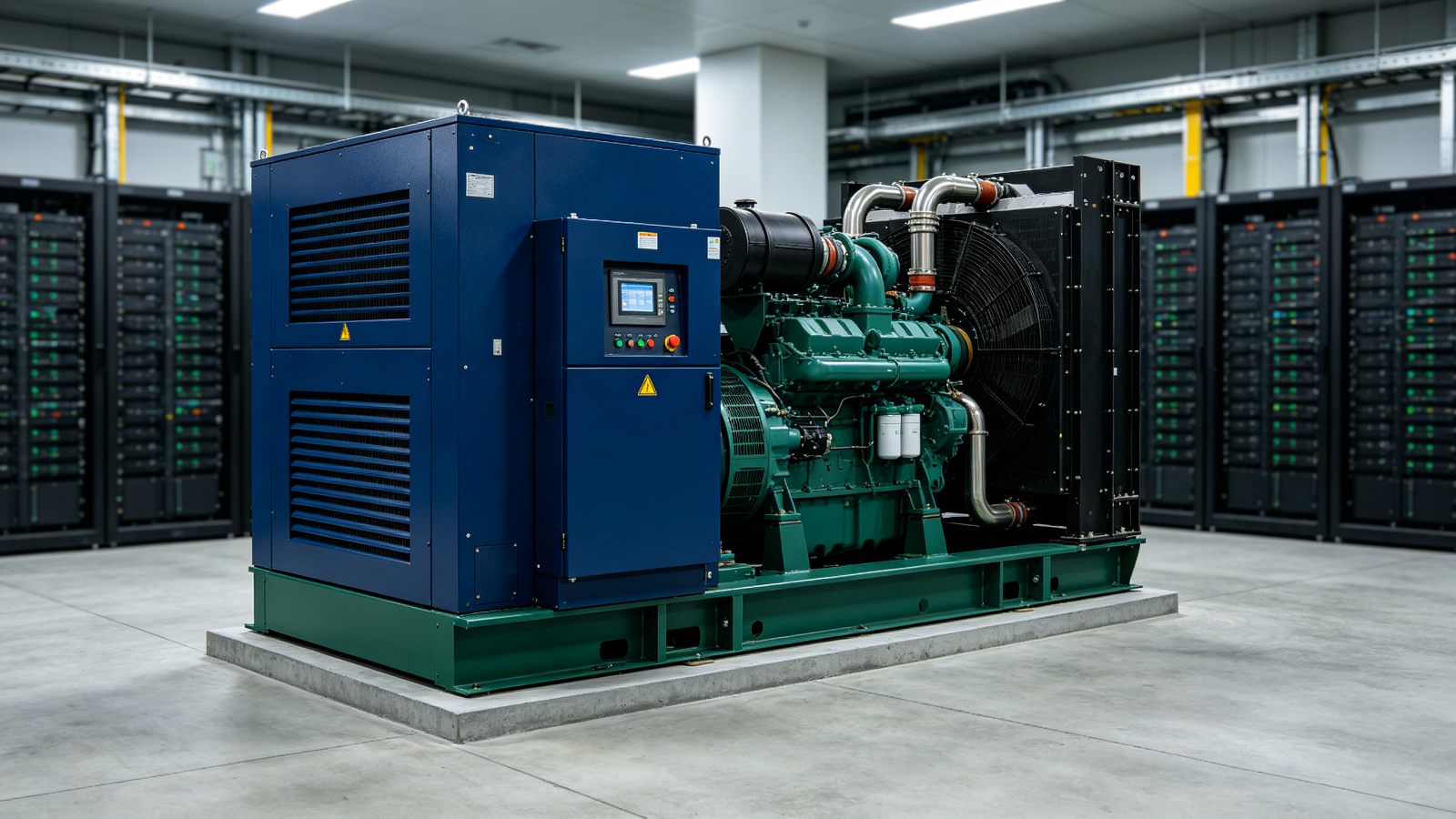 Diesel generator applications — construction sites, telecom towers, data centers and industrial facilities