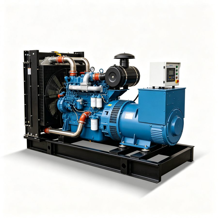 150 kVA open natural gas generator set